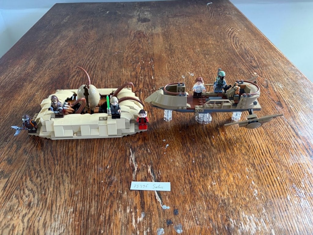 LEGO 75396 Desert Skiff & Sarlacc Pit, Star Wars, Lego, Ophalen of Verzenden, Zo goed als nieuw
