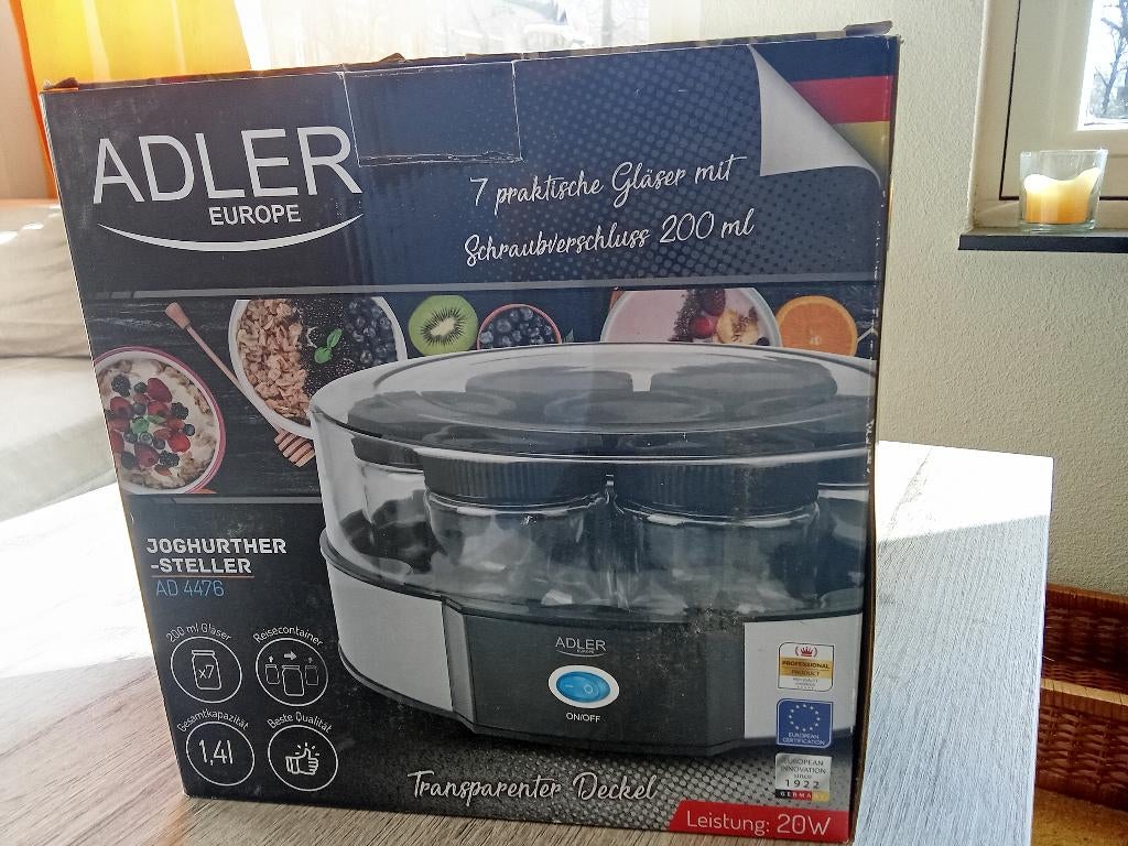 Adler Yoghurtmaker, Huis en Inrichting, Ophalen of Verzenden, Gebruikt