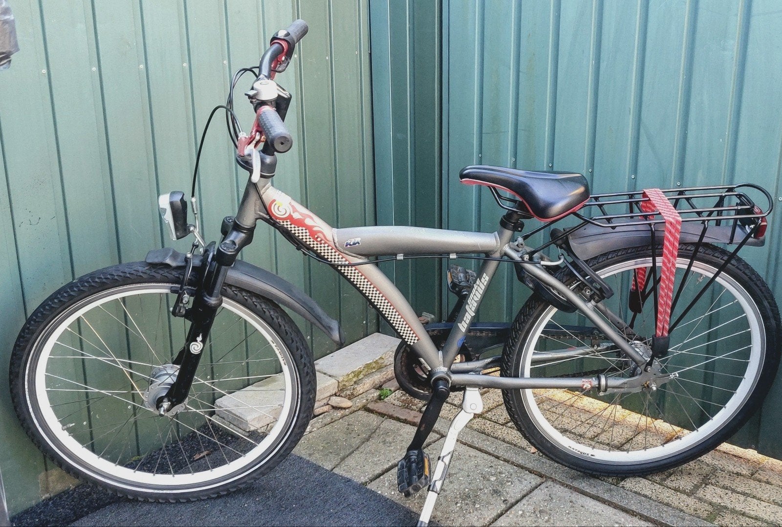 jongensfiets-24inch-BatavusSnake-3verdnellingen., Ophalen, Terugtraprem, 24 inch, Zo goed als nieuw