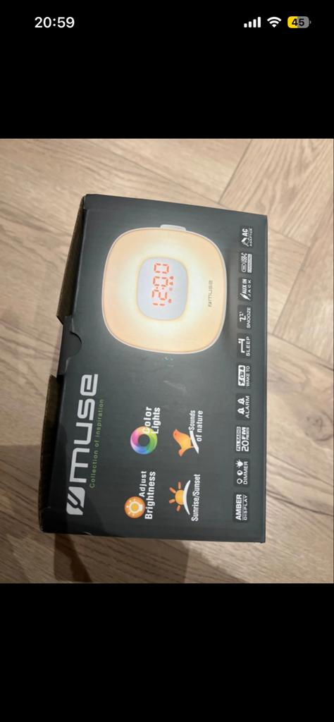 Muse Lichtwekker met Natuurgeluiden en Kleurlicht, Ophalen of Verzenden, Nieuw, Digitaal
