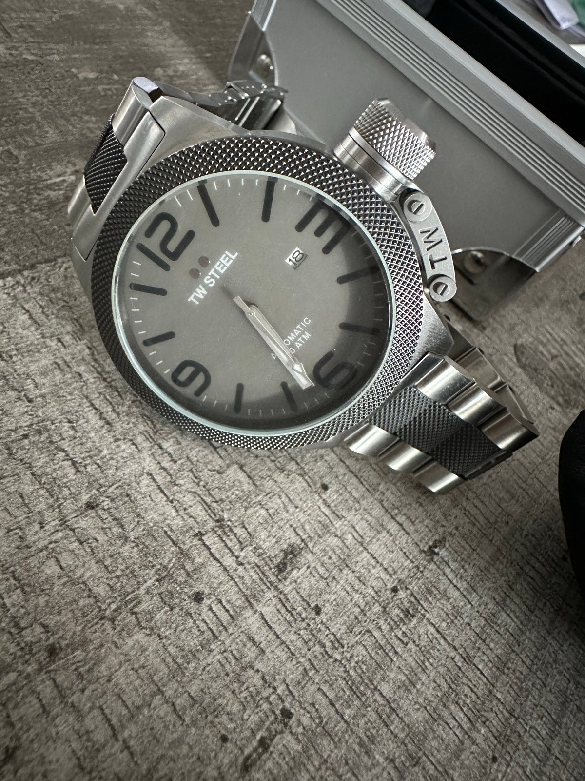 TW Steel CB206 Automatic Horloge - Zo goed als nieuw, Sieraden, Tassen en Uiterlijk, Overige merken, Staal, Polshorloge, Ophalen of Verzenden