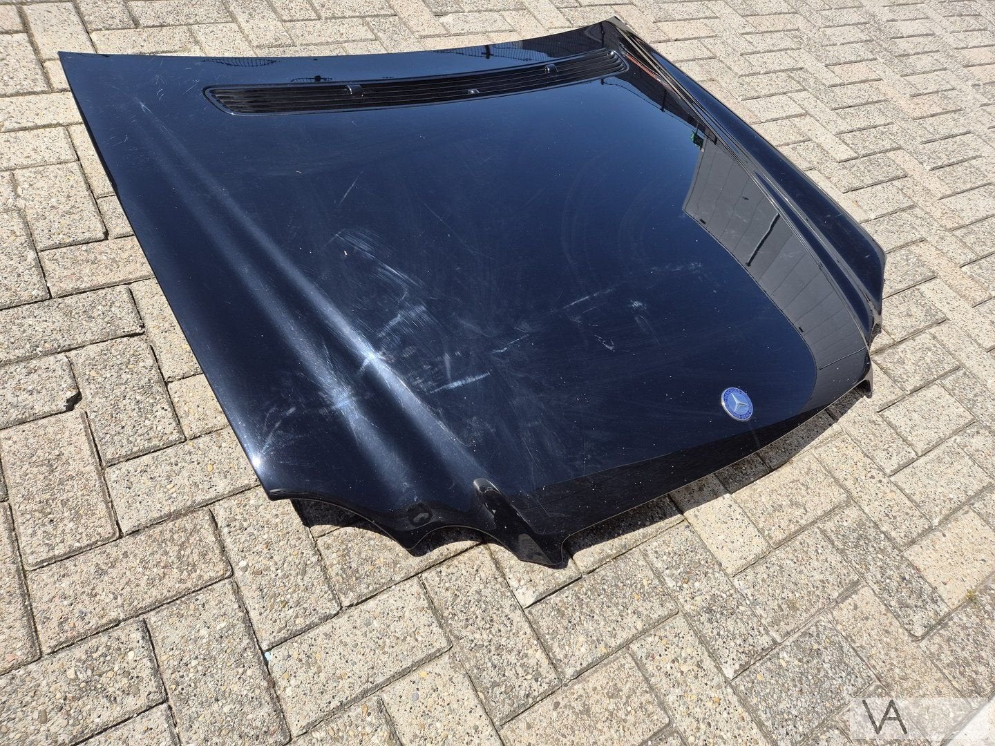 Motorkap zwart voor Mercedes CLK klasse W209 2002 -2009 €150, Gebruikt, -, Ophalen of Verzenden, -
