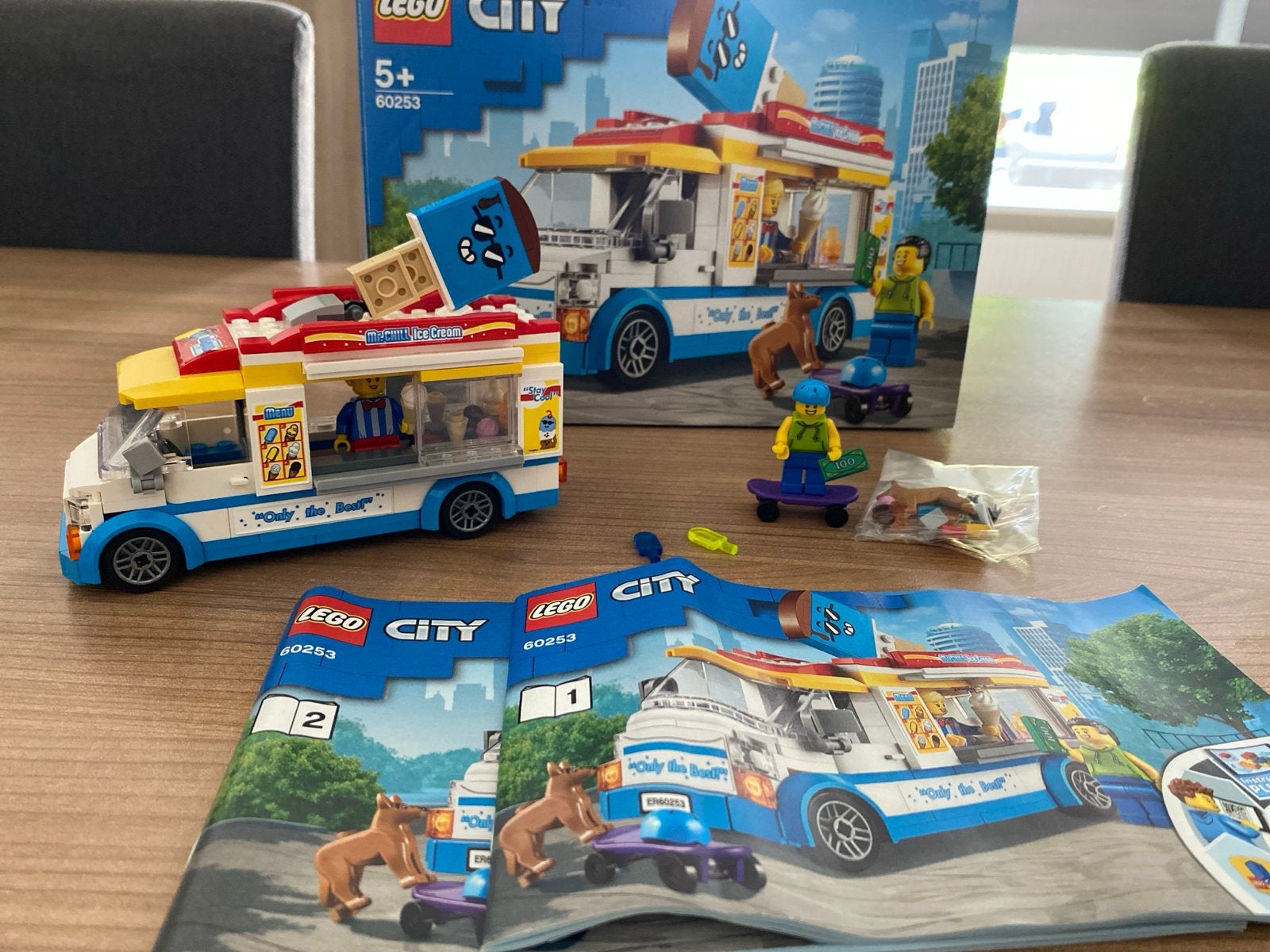 LEGO City IJscowagen 60253 - Compleet met doos en instructie, Kinderen en Baby's, Speelgoed | Duplo en Lego, City, Lego, Nieuw