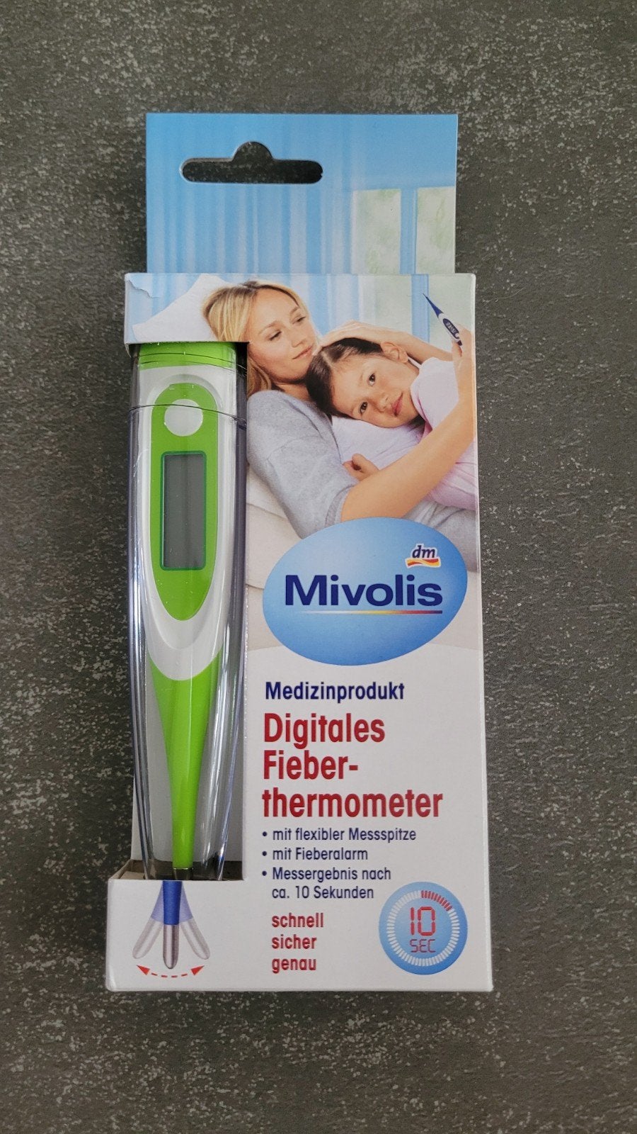 Mivolis Digitale Koortsthermometer - Flexibel, 10 sec, Ophalen of Verzenden, Nieuw