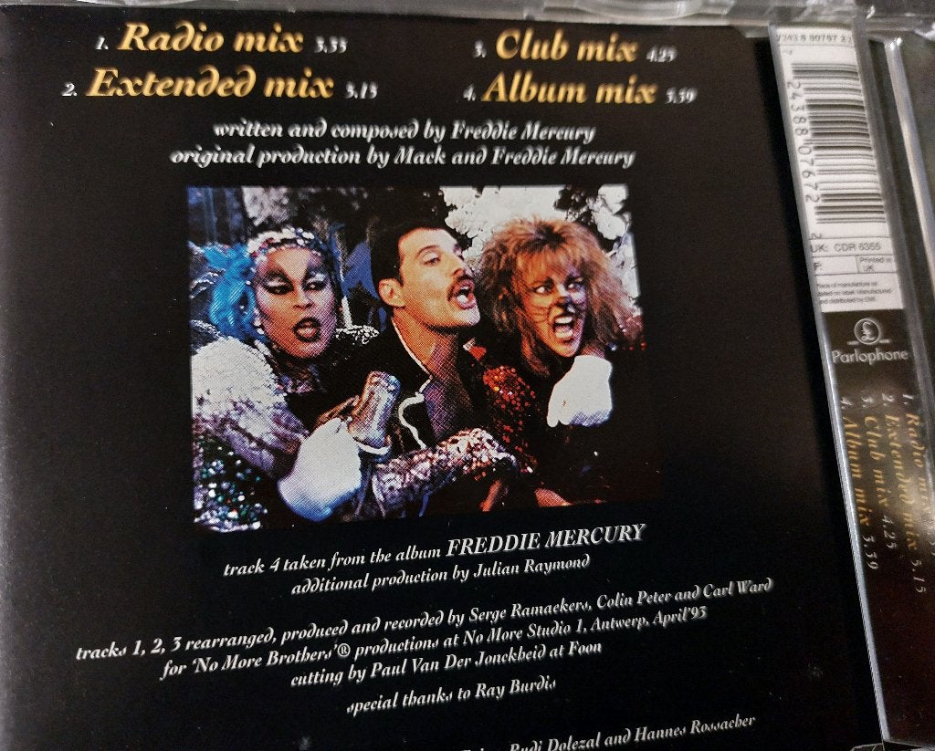 Freddie Mercury 4 track UK CD Living On My Own NIEUW ! Queen, Verzenden, Eerste persing, Pop, Nieuw in verpakking