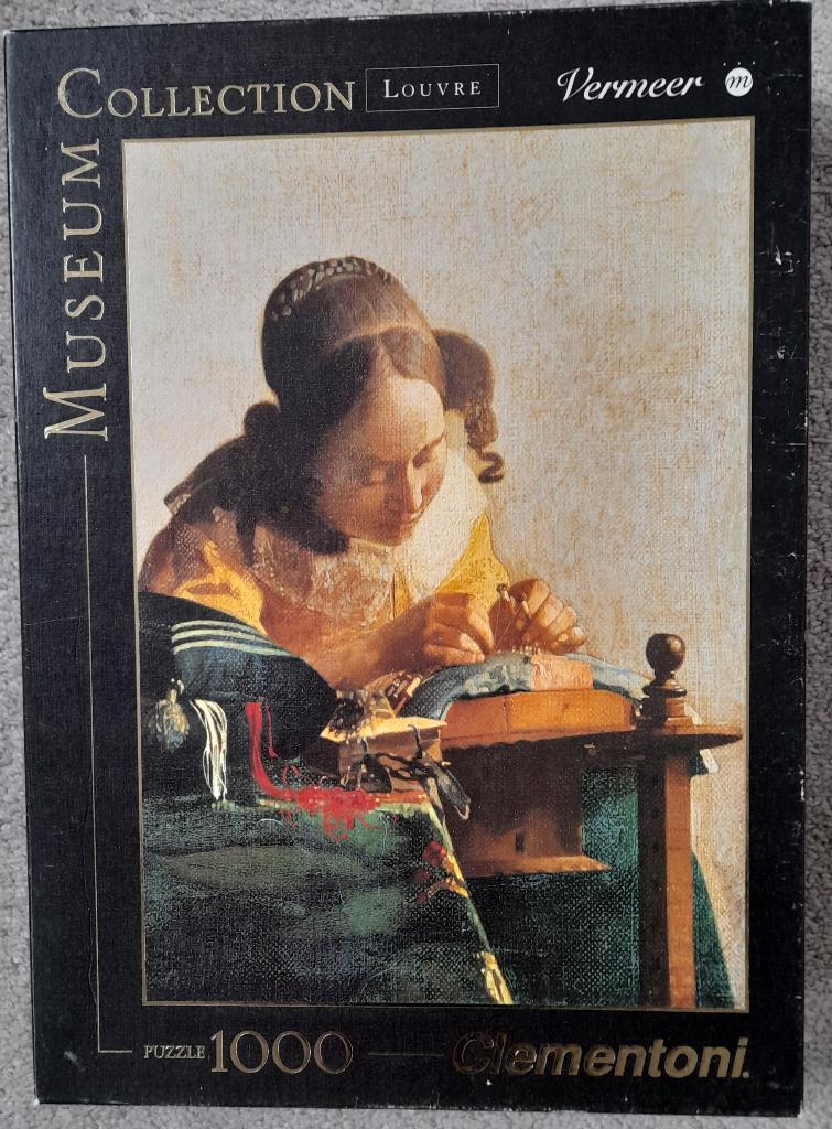 Clementoni Puzzel De kantklosser, Ophalen of Verzenden, 500 t/m 1500 stukjes, Zo goed als nieuw, Legpuzzel
