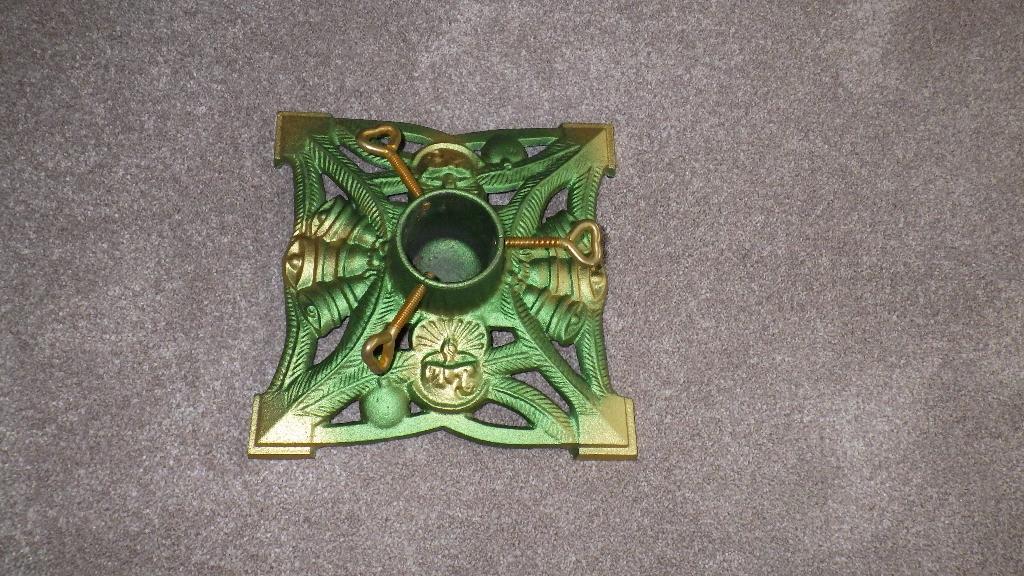 mooie oude kerstboomstandaard, Ophalen of Verzenden, Gebruikt