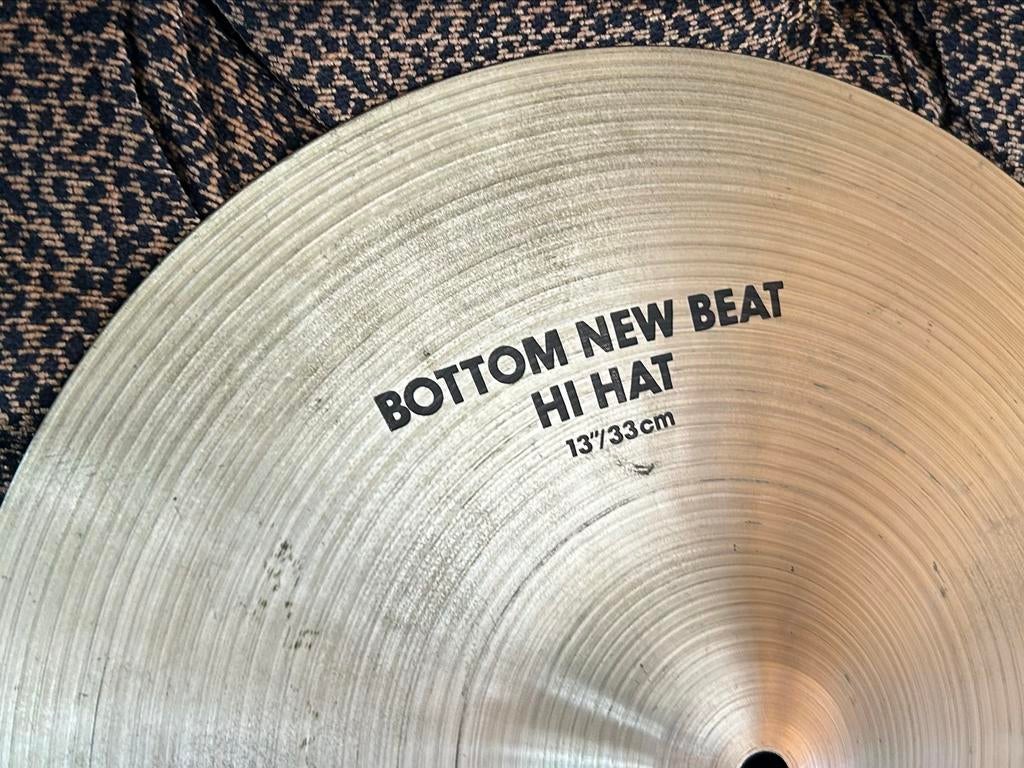 13” Zildjian New Beat 70s Hi-Hat Bekkenset, Gebruikt, Usa, Ophalen of Verzenden, Zildjian