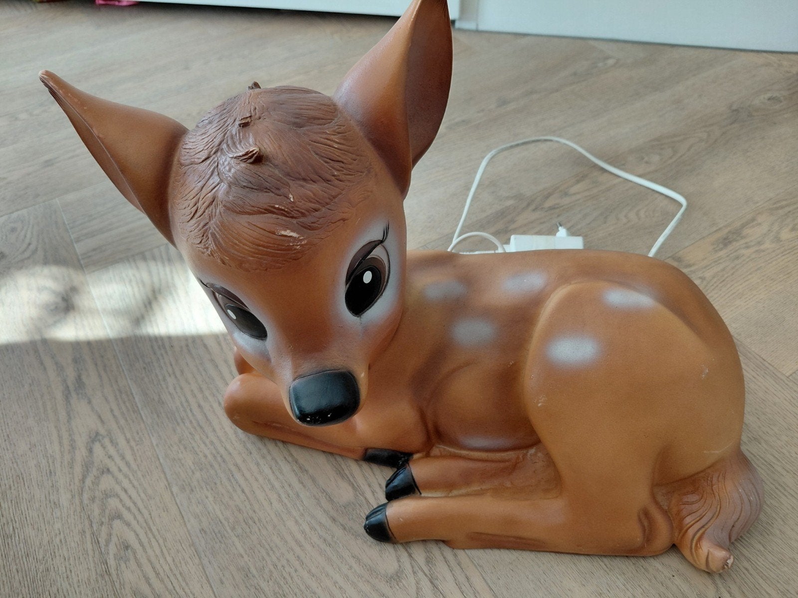 Bambi hert lamp van merk HEICO, Ophalen, Zo goed als nieuw