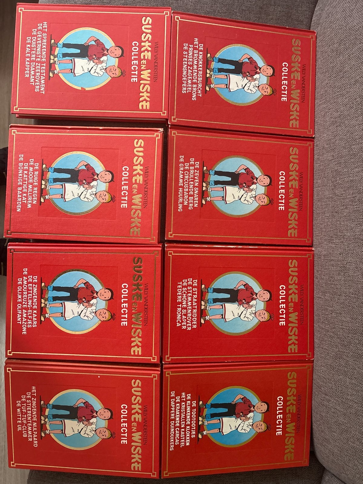 Suske en Wiske Collectie - 8 Luxe Boeken, Meerdere stripboeken, Ophalen of Verzenden, Zo goed als nieuw