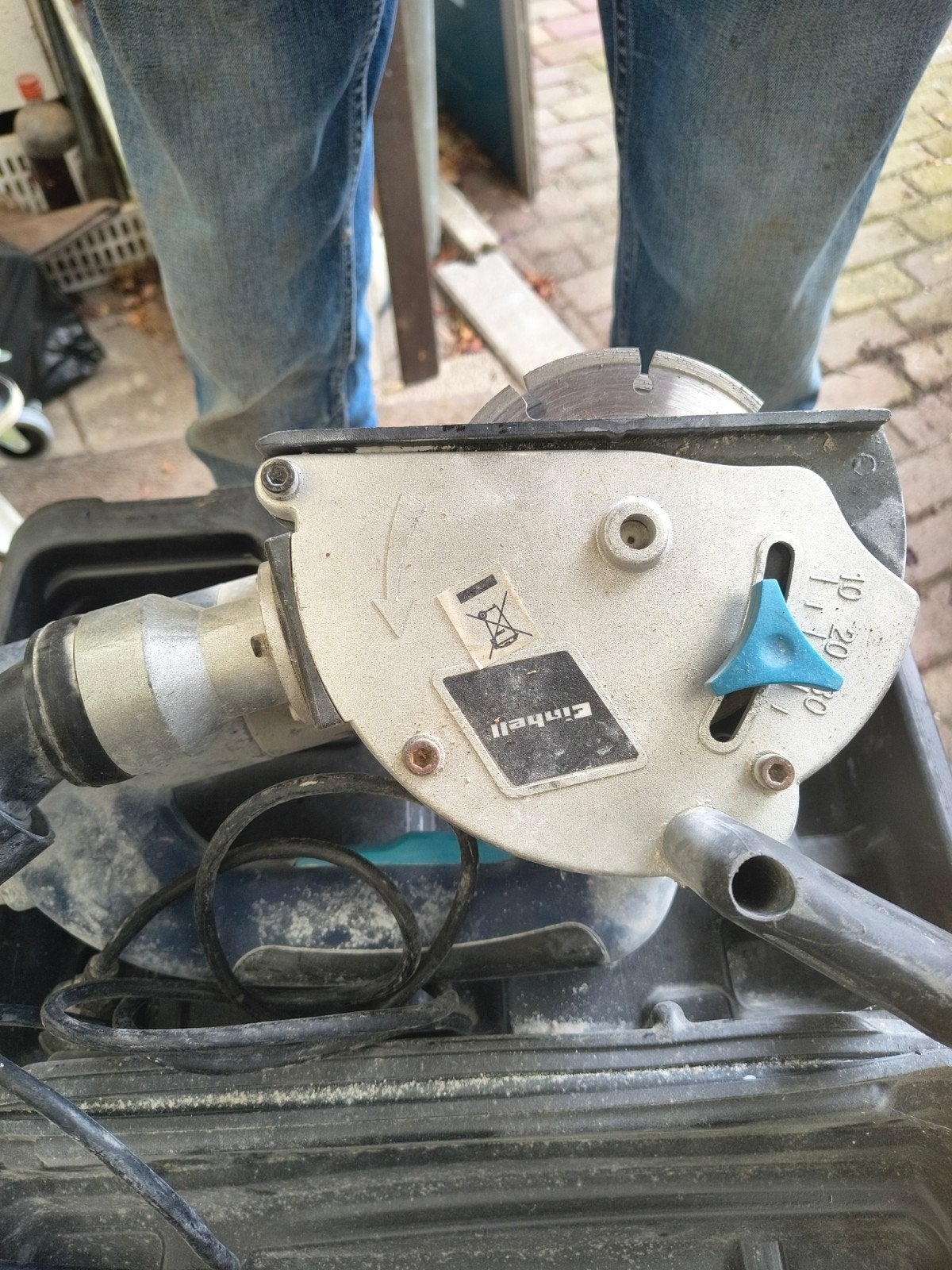 Einhell Muurfrees in koffer, Ophalen of Verzenden, Gebruikt