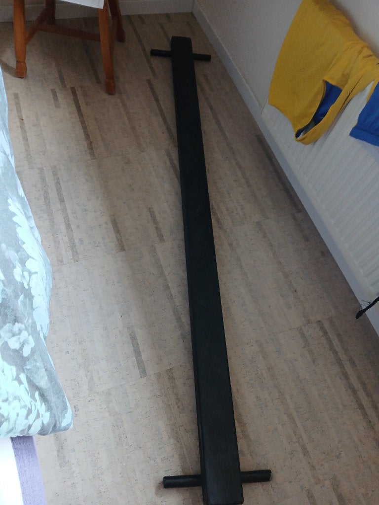 Balk, Sport en Fitness, Turnen, Ophalen, Materiaal, Zwart, Maat 36 t/m 42