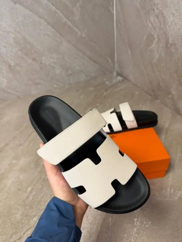 Hermes Slippers - Diverse kleuren en maten, Kleding | Dames, Schoenen, Verzenden, Nieuw, Wit, Slippers