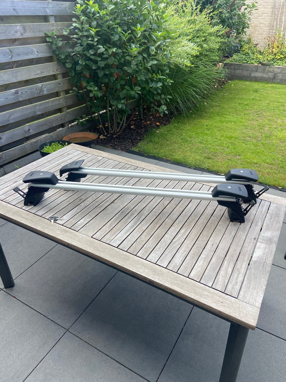 Originele BMW dakdragers F11 -, Ophalen, Gebruikt