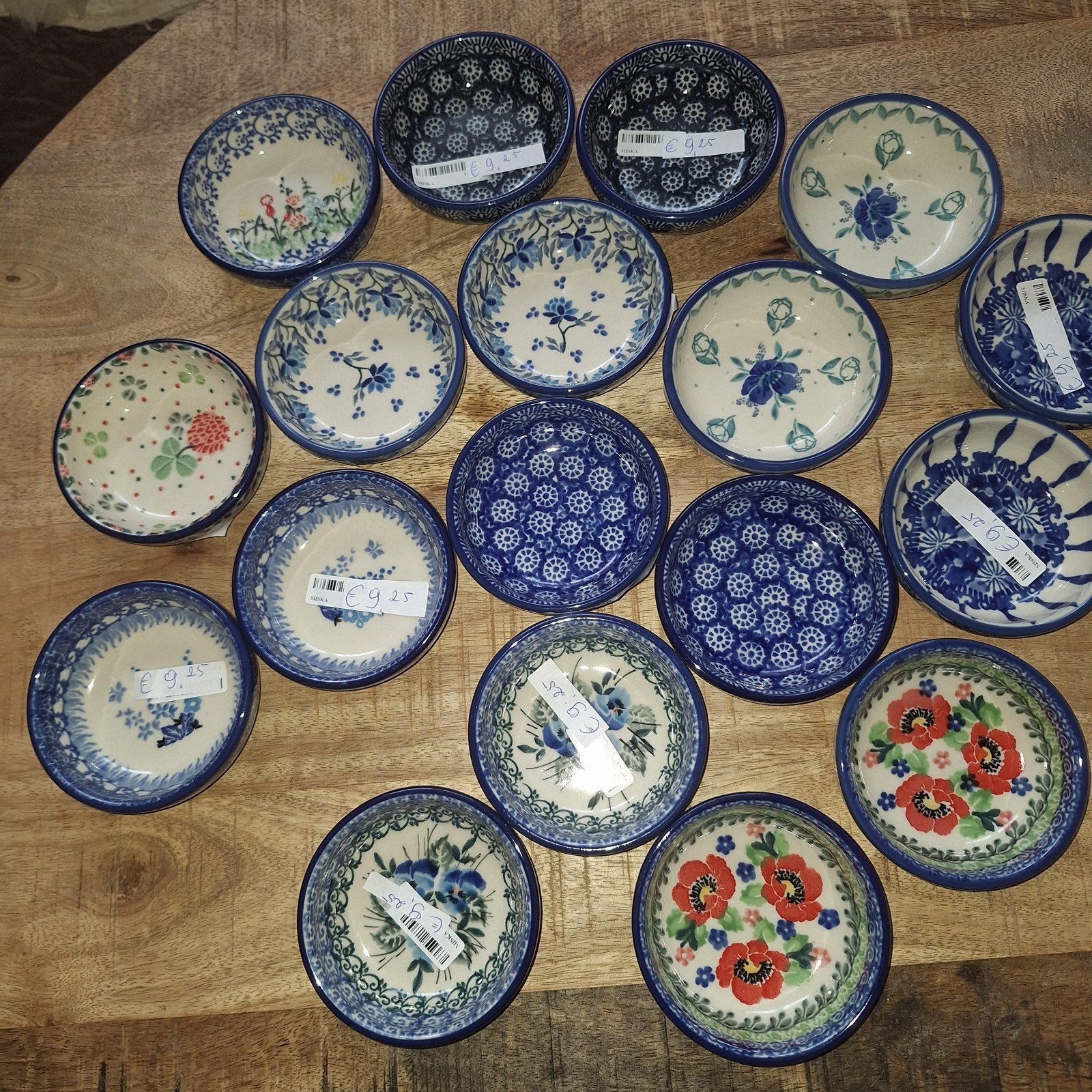 Diverse schaaltjes Bunzlau Castle Pools keramiek-nieuw, Huis en Inrichting, Overige merken, Keramiek, Nieuw, Ophalen of Verzenden