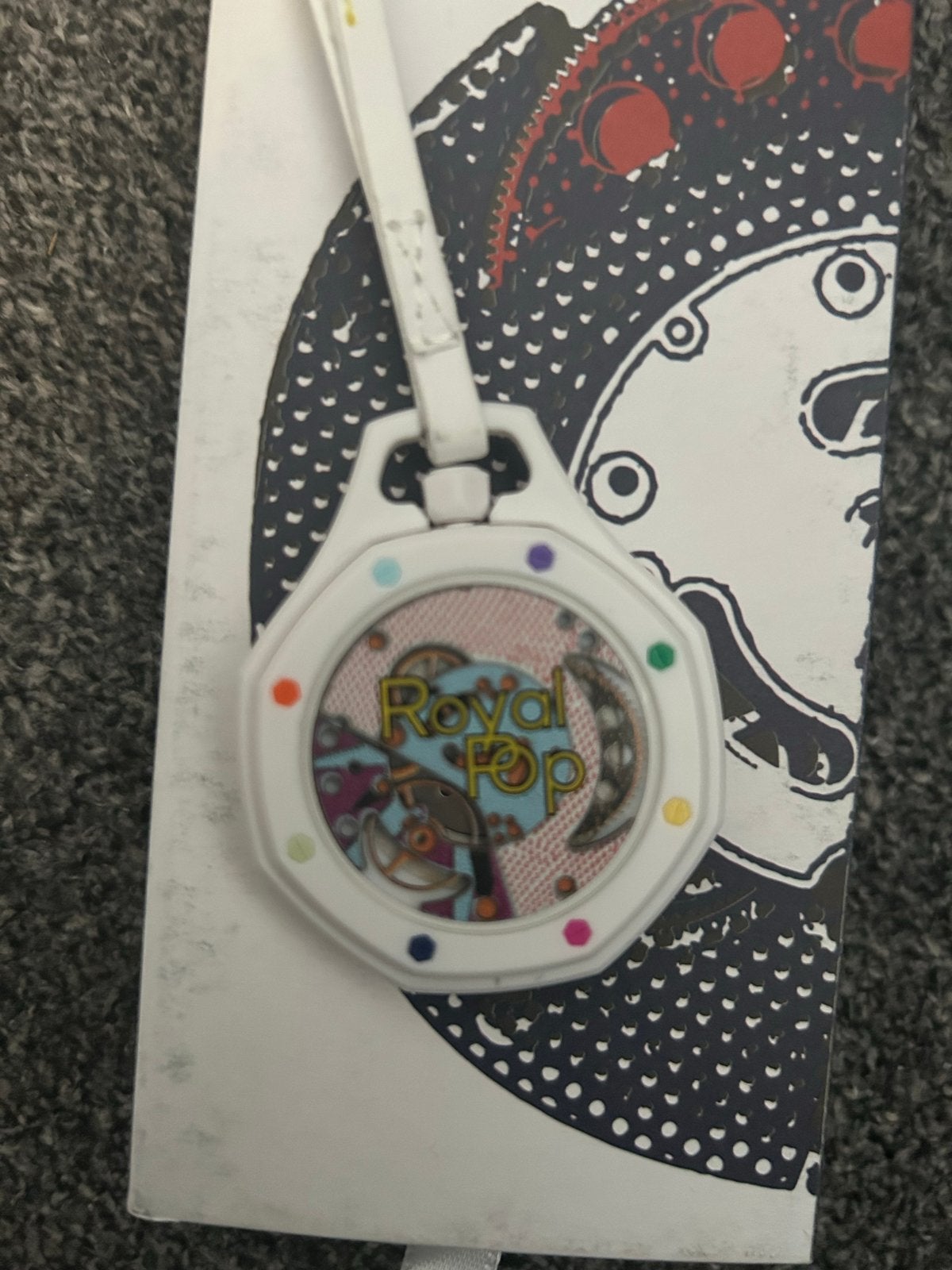 AP Swatch Royal Pop Huit Blanc Zakhorloge, Sieraden, Tassen en Uiterlijk, Horloges | Dames, Swatch, Nieuw, Ophalen of Verzenden
