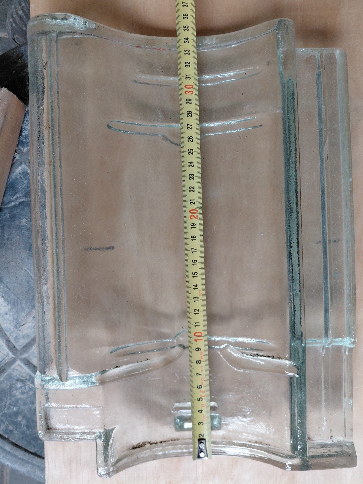 Glazen dakpannen 2 stuks, Ophalen, Steen of Klei, Zwart, 15 m² of meer