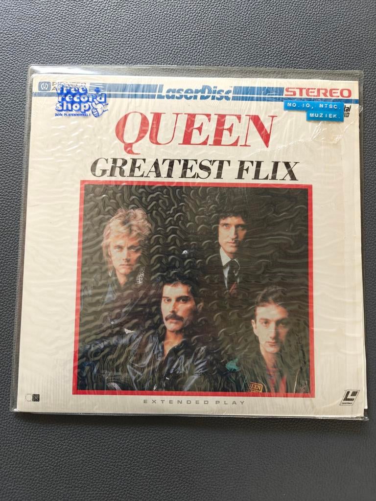 Queen - Greatest Flix LaserDisc, Ophalen of Verzenden, Muziek en Concerten