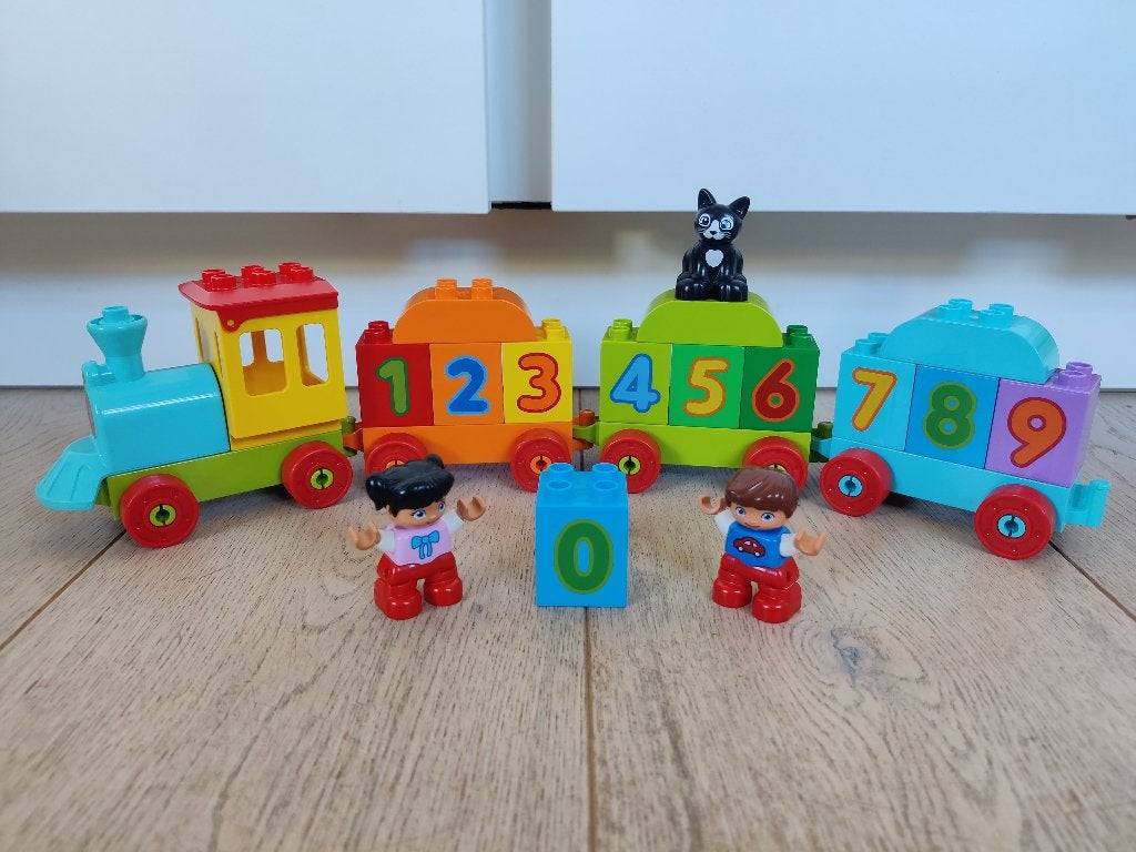 Lego Duplo Getallentrein. Set 10847. Compleet, Ophalen, Overige thema's, Zo goed als nieuw, Compleet