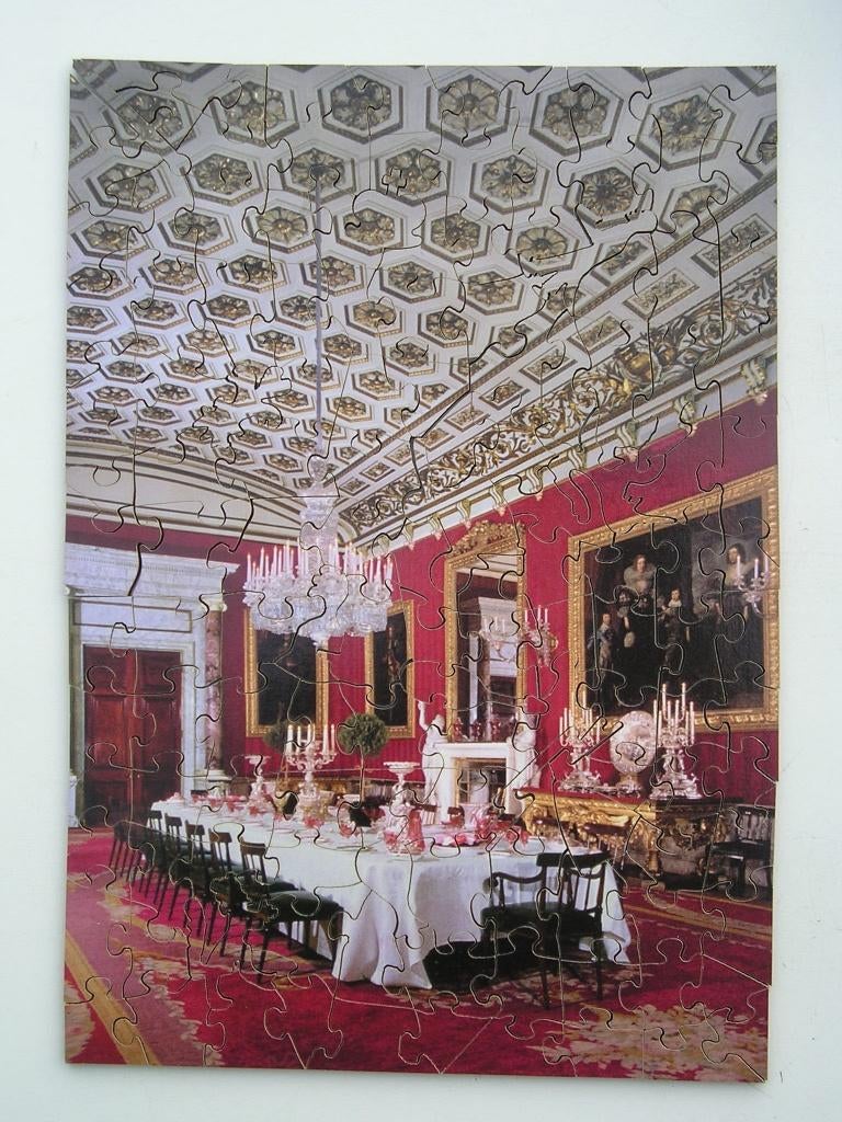 The Great Dining Room - houten puzzel Wentworth 140 st, Ophalen of Verzenden, Minder dan 500 stukjes, Gebruikt, Legpuzzel