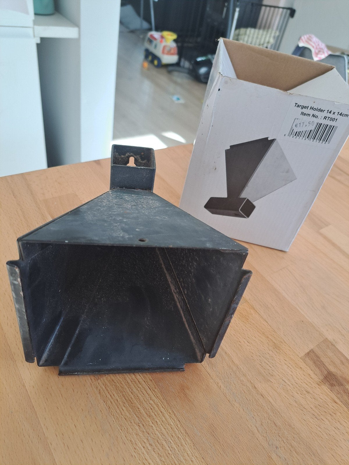 Metalen Target Holder 14 x 14 cm – Schietschijfhouder, Ophalen of Verzenden, Nieuw