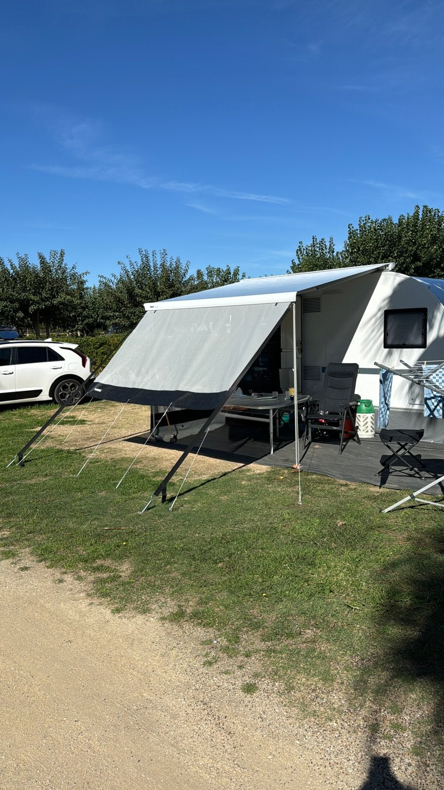 Thule Sun Blocker Front G2 voorwand 280, Ophalen, Gebruikt