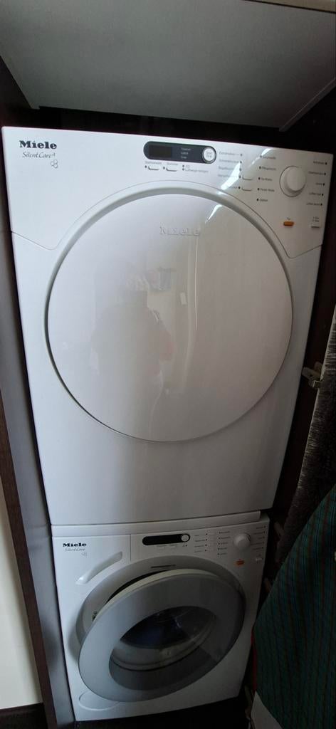 Miele SilentCare Warme lucht droger - Energiezuinig, Ophalen, 6 tot 8 kg, Gebruikt, 85 tot 90 cm