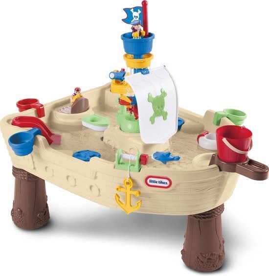 Little tykes piratenboot waterspeeltafel gratis, Ophalen, Gebruikt