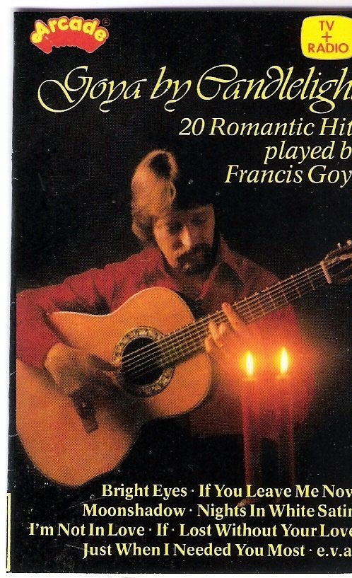 Goya by Candlelight > 20 romantische hits, Gebruikt, Overige genres, 1 bandje, Ophalen of Verzenden