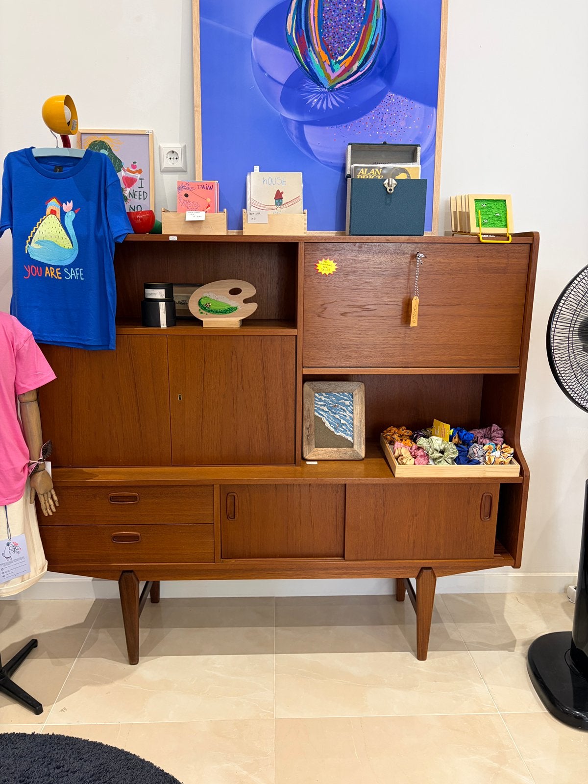 Vintage meubels en kunst Pop-up winkel Prinsestraat Den Haag, Huis en Inrichting, Ophalen, Zo goed als nieuw, 25 tot 50 cm