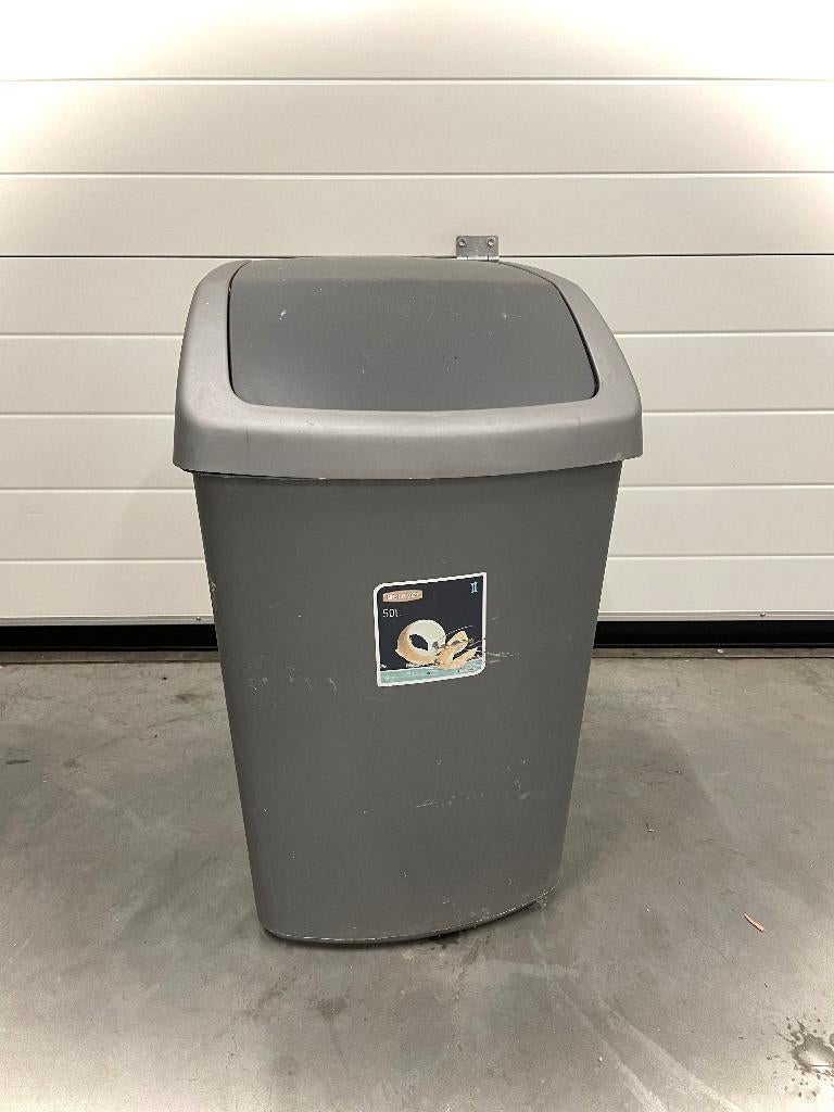Curver vuilbak 50 liter / z.g.staat, Ophalen, Kunststof, 50 tot 75 cm, 40 liter of meer