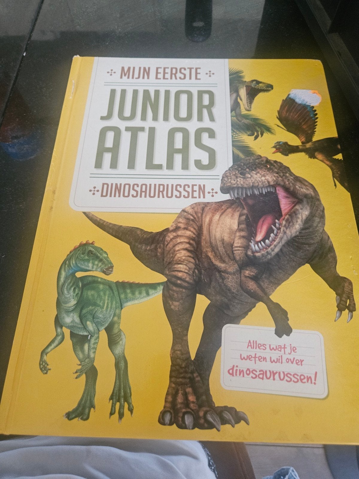 junior atlas dinosaurussen, Boeken, Ophalen, Zo goed als nieuw, Non-fictie