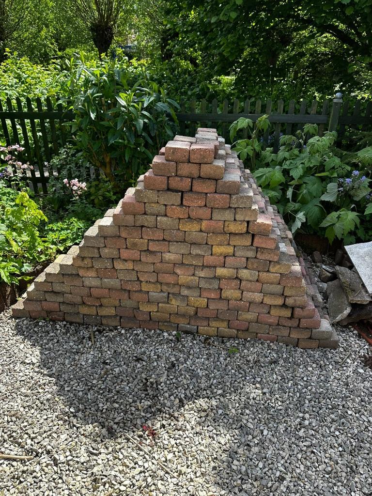 Koppelstones en stoeptegels, Tuin en Terras, Ophalen, Gebruikt, Beton, Klinkers