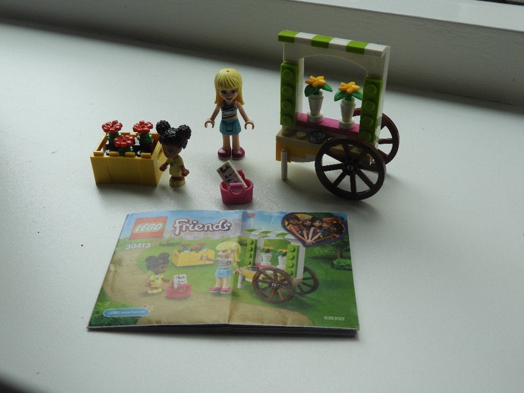 Lego friends. Bloemenkar., Lego, Friends, Ophalen of Verzenden, Zo goed als nieuw