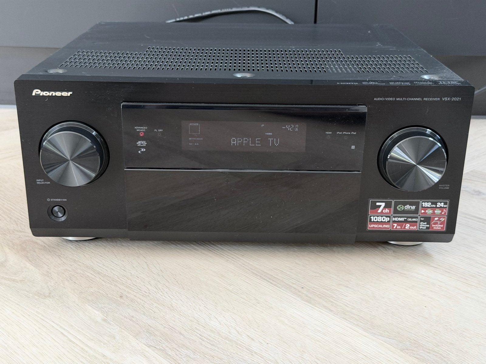 Pioneer VSX-2021 AV-receiver met foutcode UE22, Audio, Tv en Foto, Versterkers en Receivers, Ophalen, Overige systemen, Pioneer