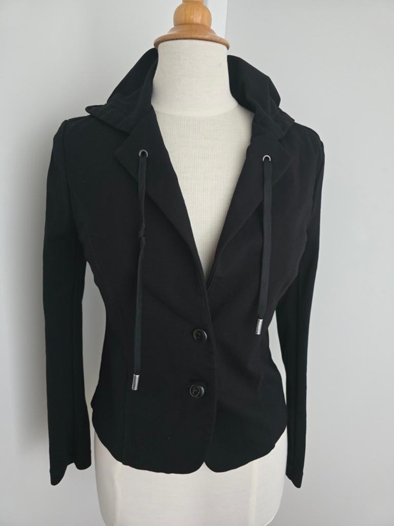 ZHRILL zwart vest jasje XS, Kleding | Dames, Ophalen of Verzenden, Zo goed als nieuw, Maat 34 (XS) of kleiner, Zwart