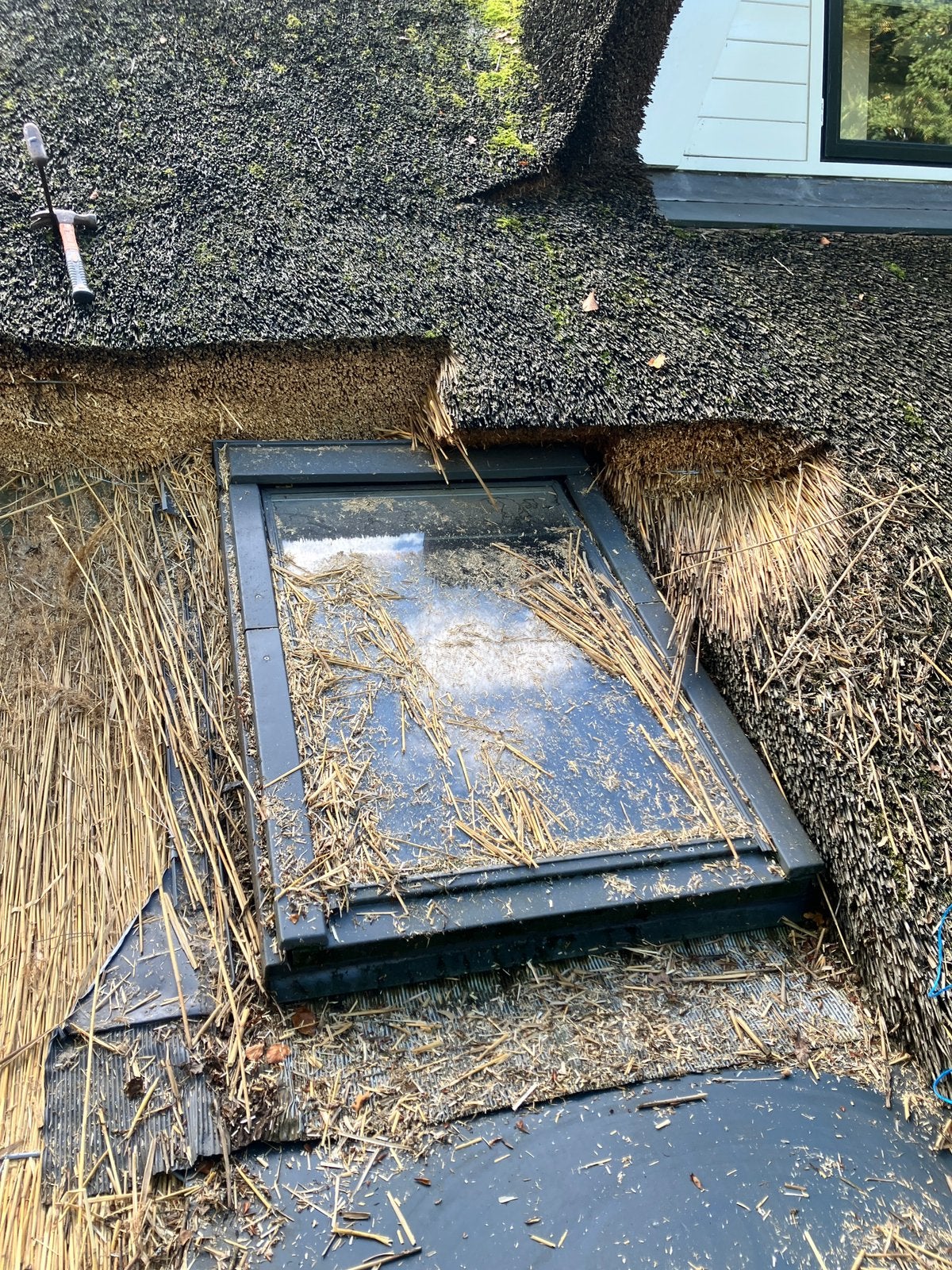 Velux dakraam - oud - gratis, Ophalen, Zo goed als nieuw, Minder dan 80 cm, Dakraam