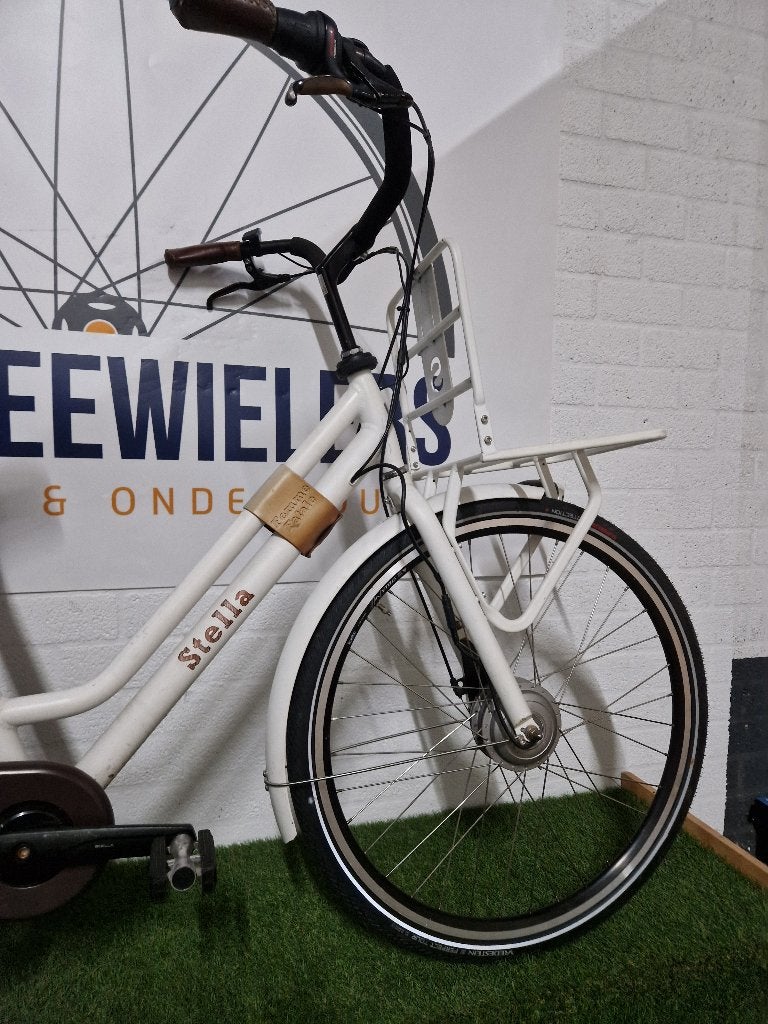 Stella Dolce Dames E-bike 28" 57cm N7, (Extra) lage instap, 56 cm of meer, Zo goed als nieuw, Ophalen