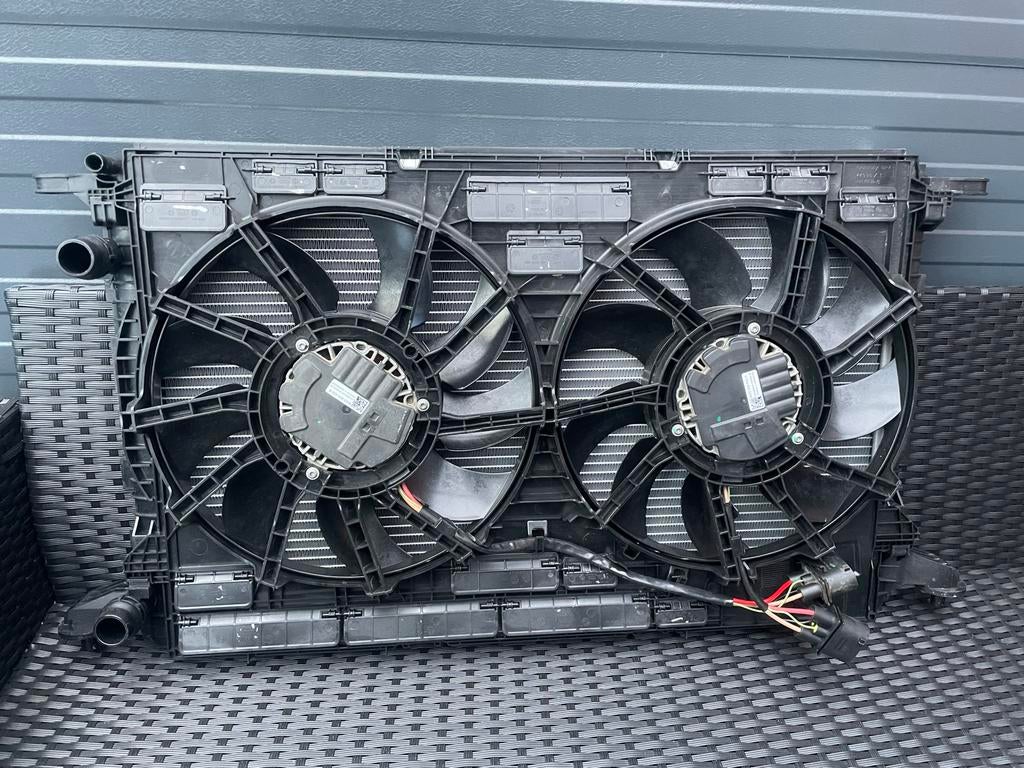 Audi A4 (8W) Koelerpakket met Ventilator - 8W0959455A, Ophalen of Verzenden, Gebruikt, Audi