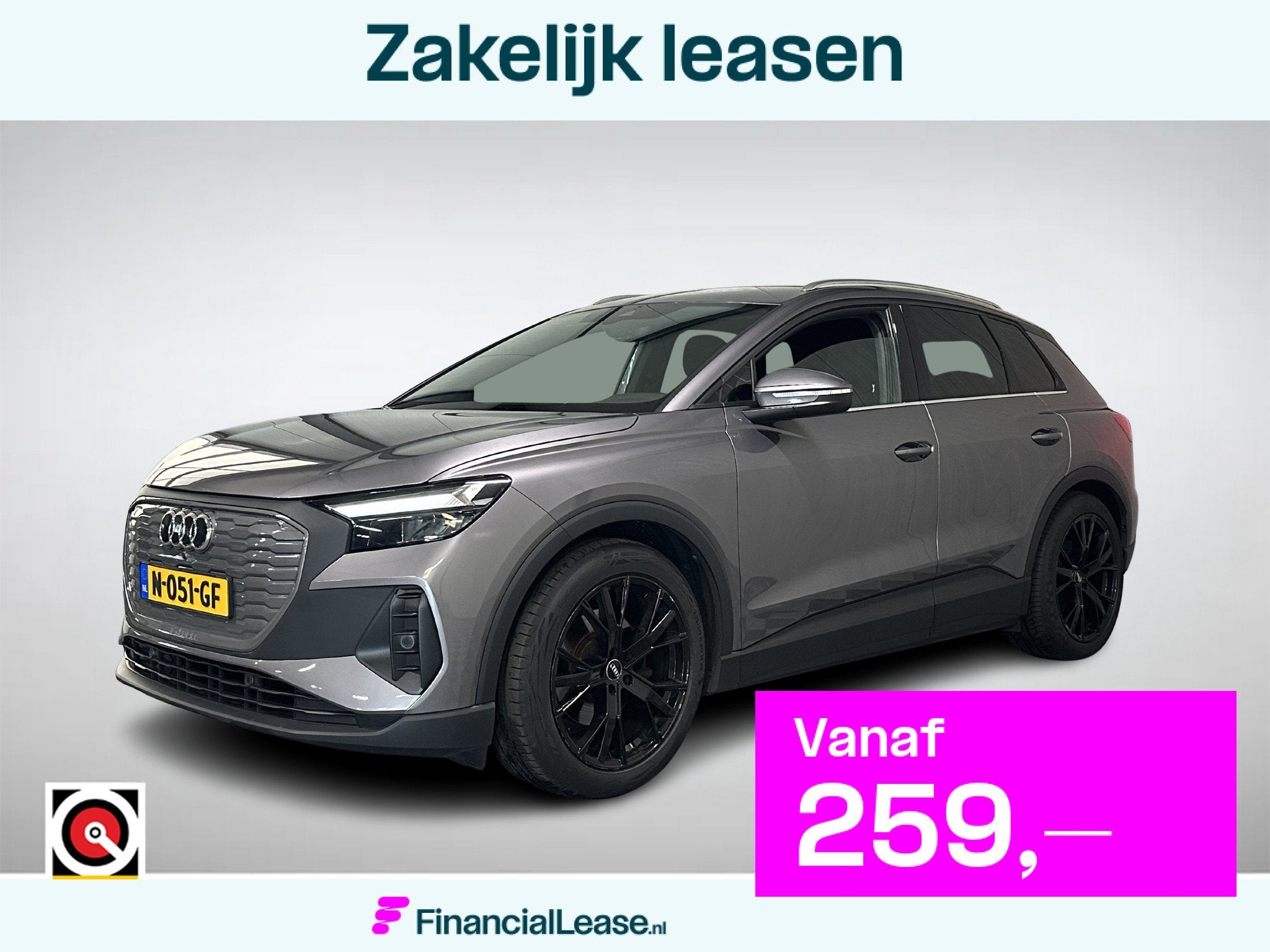 Audi Q4 E-tron 35 Launch Edition 55kWh | 74% SOH | Carplay |, Automaat, 0 cilinders, Gebruikt, 0 kWh