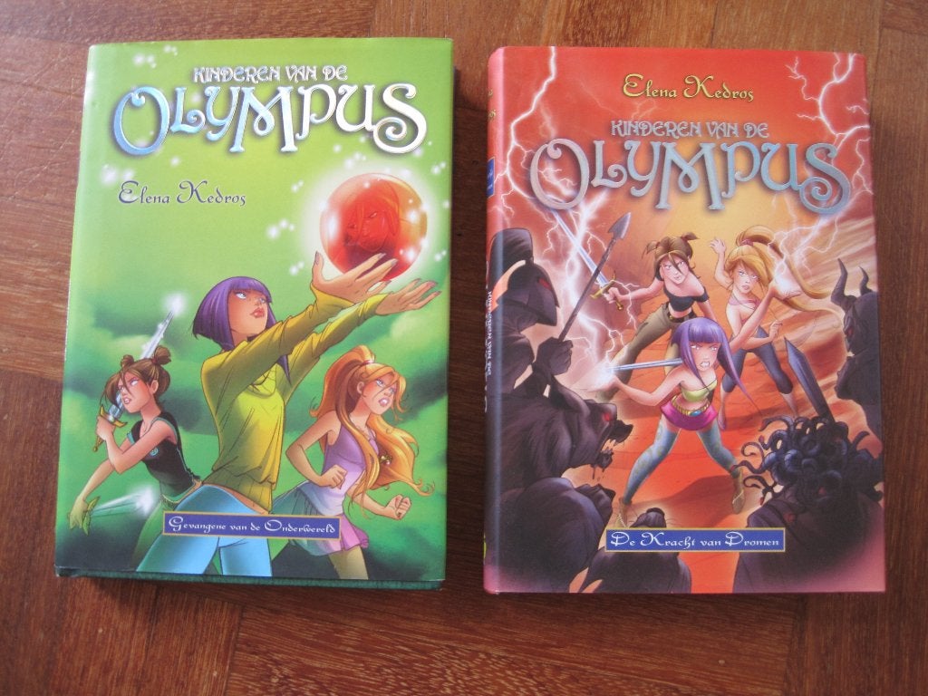 2 x Kinderen van de Olympus, Ophalen of Verzenden, Fictie algemeen