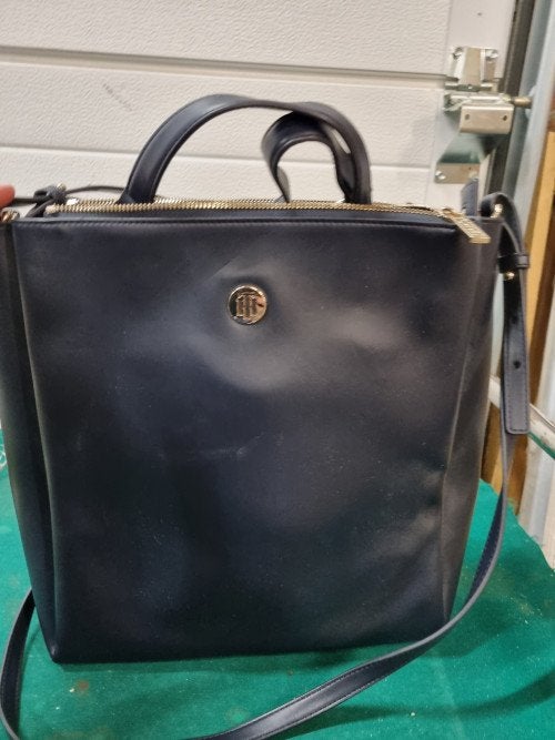 schoudertas tommy hilfiger donker blauw, Ophalen of Verzenden, 'T Olde Gre-j, Info@toldegrej.nl, Endepoelstraat 20f Didam