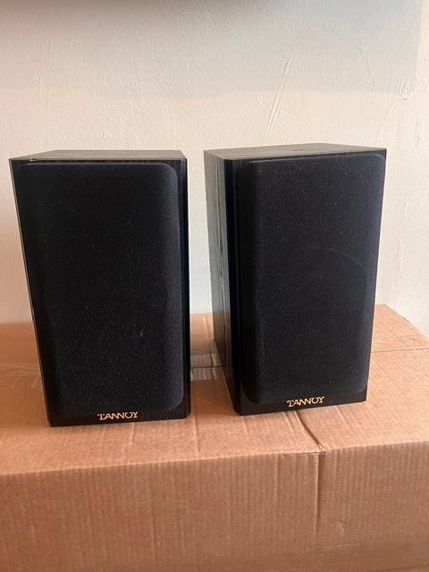 Tannoy M1 Shadow Speakers, Gebruikt, 60 tot 120 watt, Front, Rear of Stereo speakers, Ophalen
