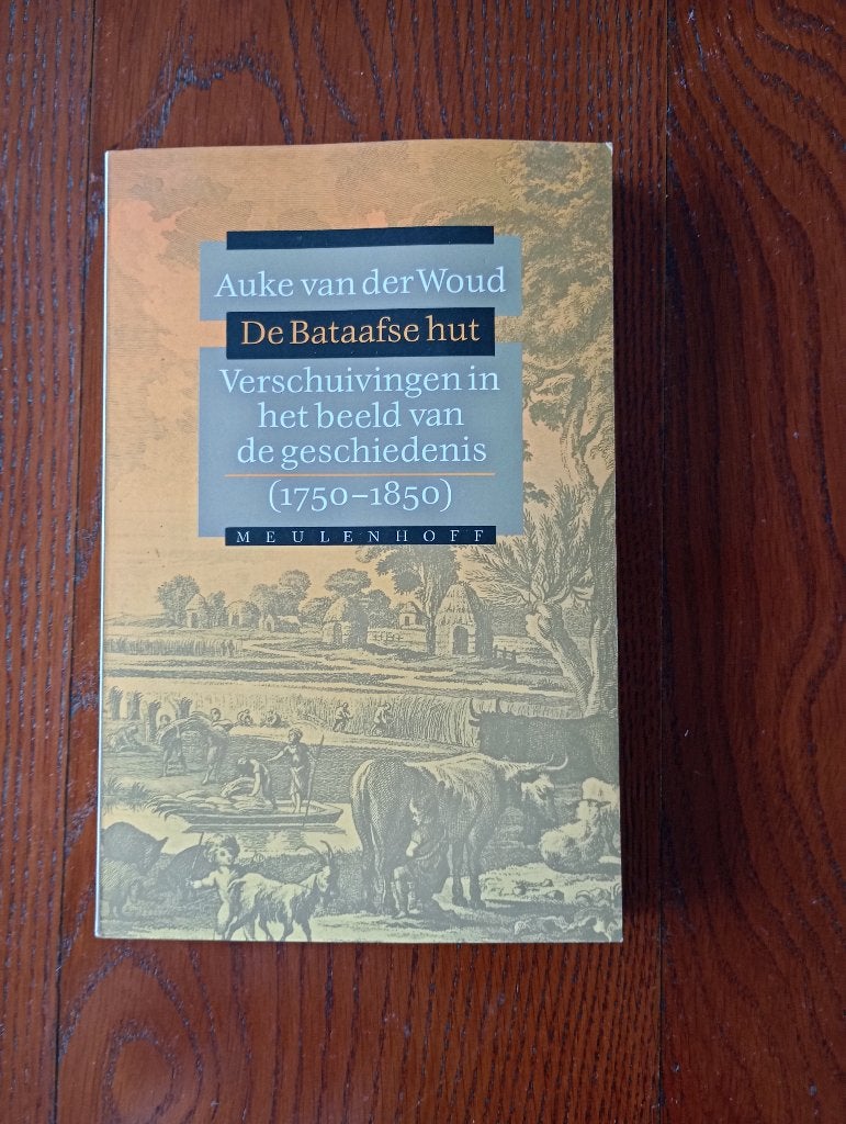 DE BATAAFSE HUT het beeld van de geschiedenis Auke vd Woud, Ophalen of Verzenden, Zo goed als nieuw, Auke van der Woud