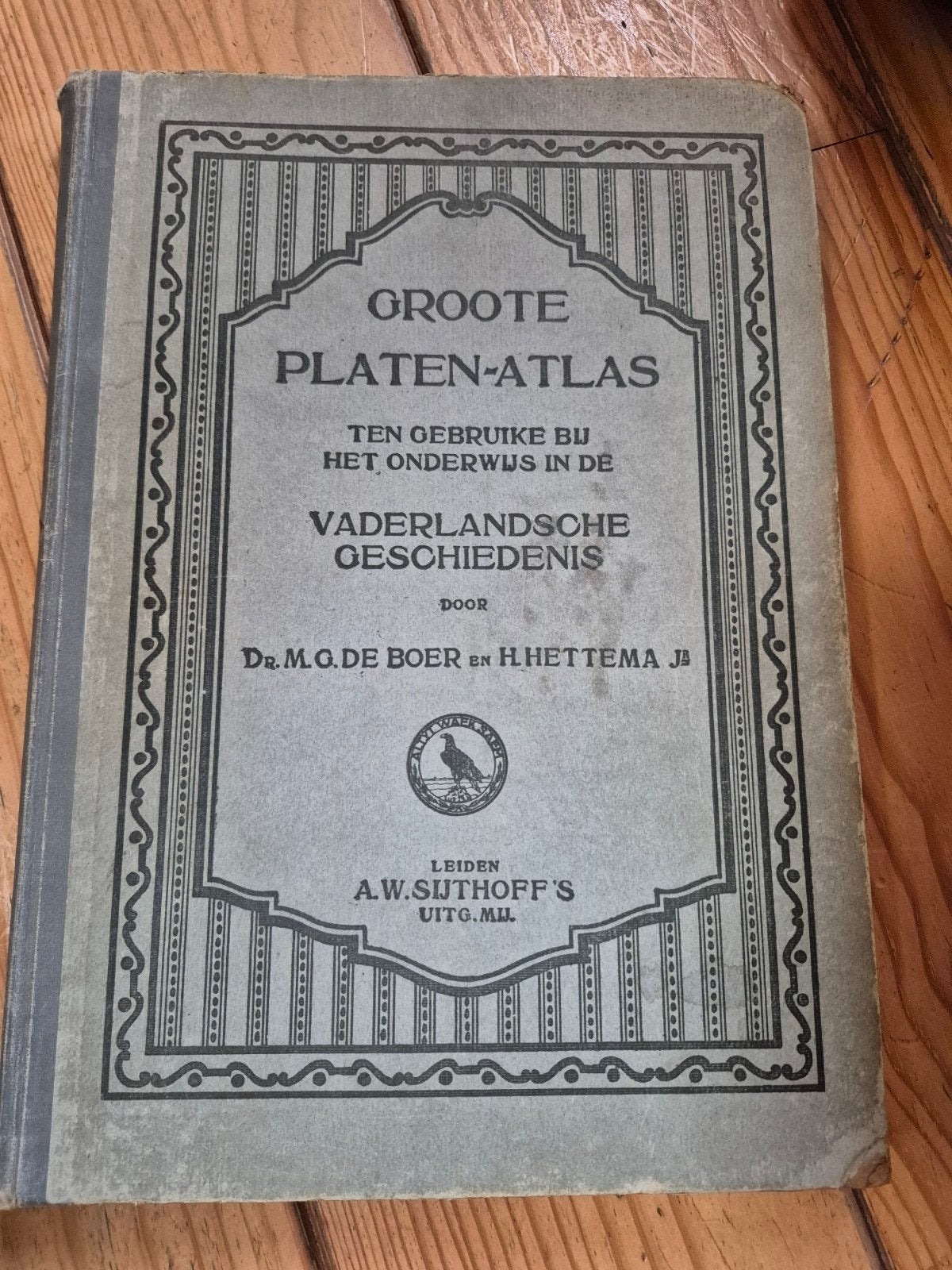 Grote Platen-Atlas Vaderlandse Geschiedenis (2e druk), Ophalen of Verzenden, 20e eeuw of later, Gelezen, Dr. M.G. de Boer en H. Hettema Jr.