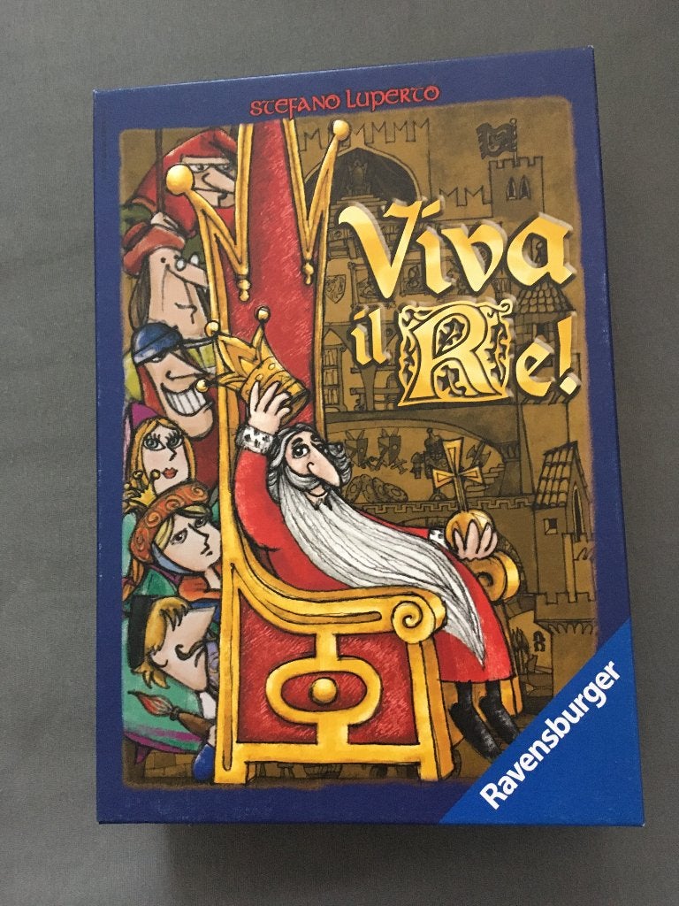 Spel Viva il Re!, Ophalen of Verzenden, Zo goed als nieuw