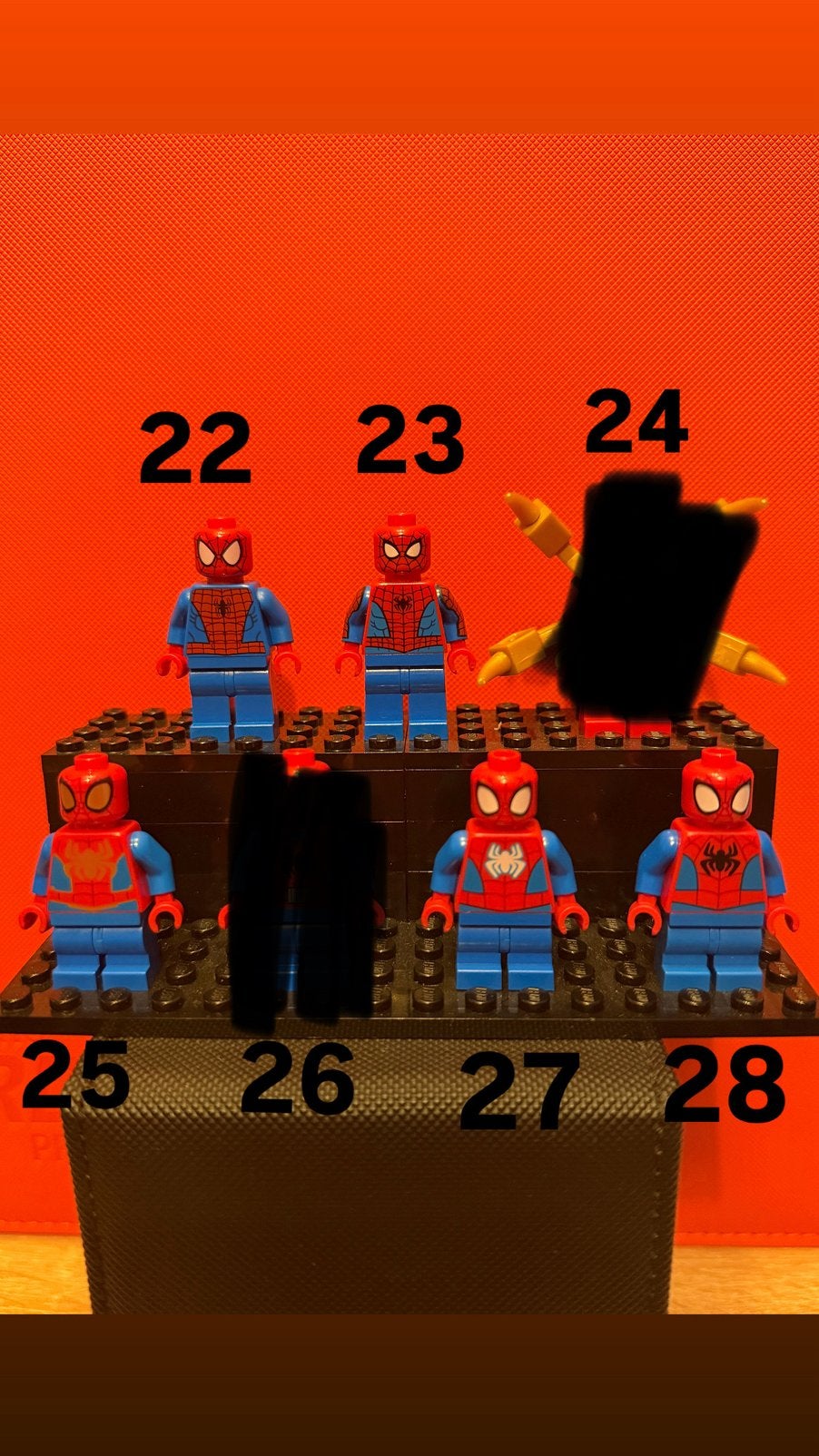 Foto 4 van Lego Marvel Minifiguren - Lees Beschrijving