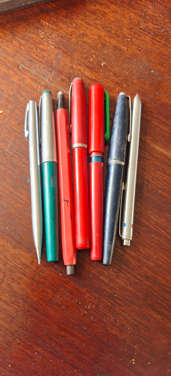 Partij van 7 Vintage Pennen en Vulpennen - Ongetest, Ophalen of Verzenden