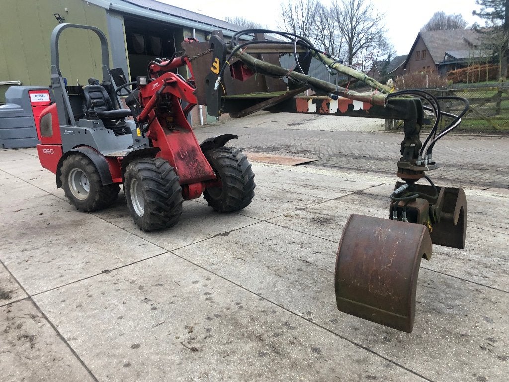 knijpbak voor oa mini loader, Ophalen