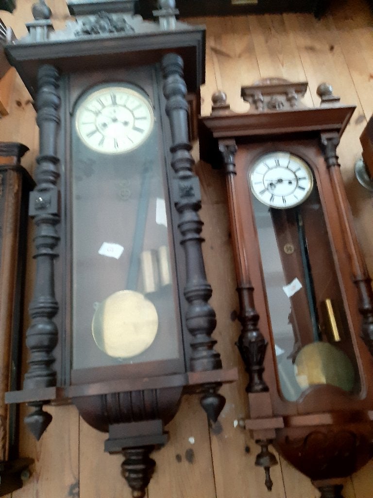3 Gustav becker antieke 2 gewichters, Ophalen